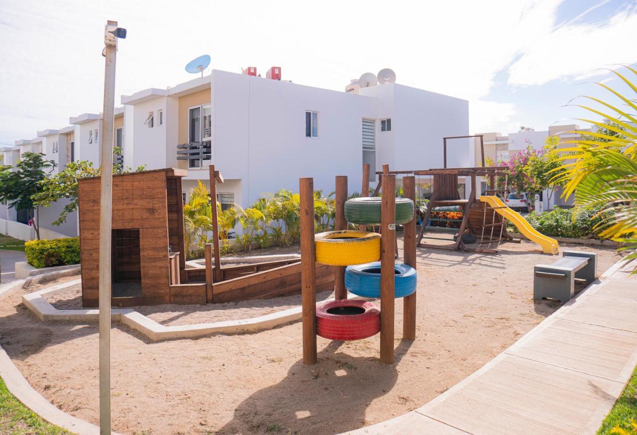 Casa En Privada Frente A La Playa Con Alberca! Villa Mazatlán Esterno foto