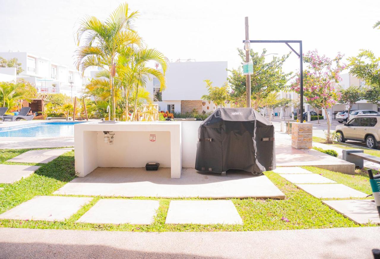 Casa En Privada Frente A La Playa Con Alberca! Villa Mazatlán Esterno foto