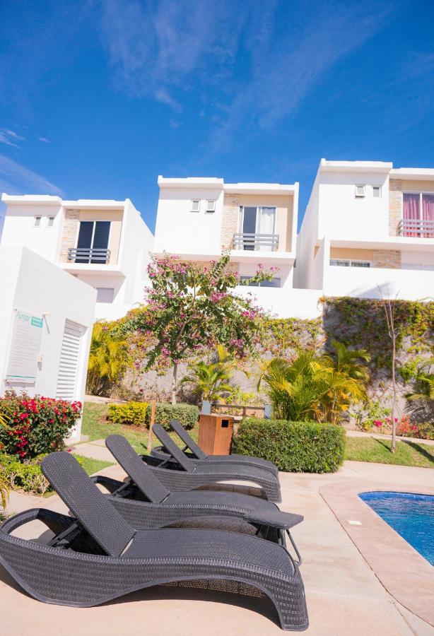 Casa En Privada Frente A La Playa Con Alberca! Villa Mazatlán Esterno foto