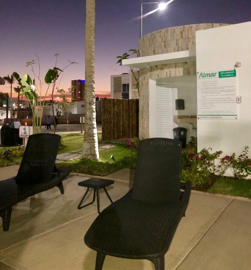 Casa En Privada Frente A La Playa Con Alberca! Villa Mazatlán Esterno foto