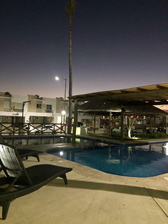 Casa En Privada Frente A La Playa Con Alberca! Villa Mazatlán Esterno foto